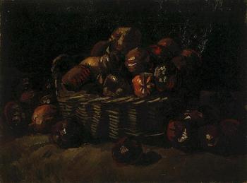 Vincent Van Gogh : Still Life with Basket of Apples II